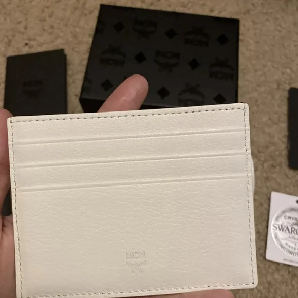 MCM Swarovski Card Holder NWT - Picture 3 of 5